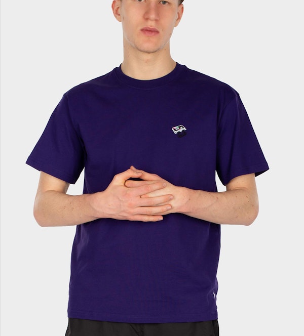 Iriedaily - Donkerpaarse Irietape T-shirt