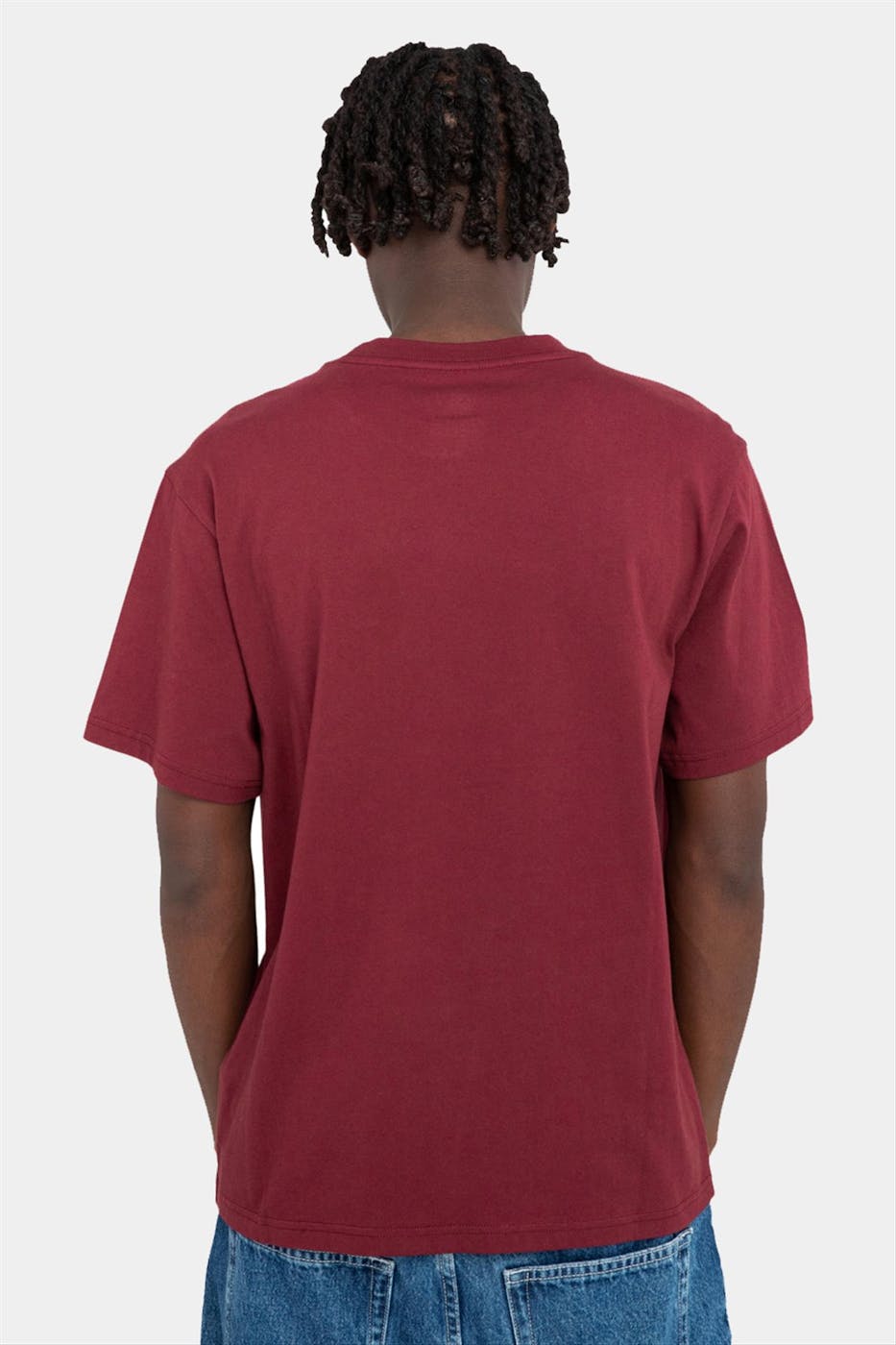 Element - Bordeaux Basic Pocket T-shirt