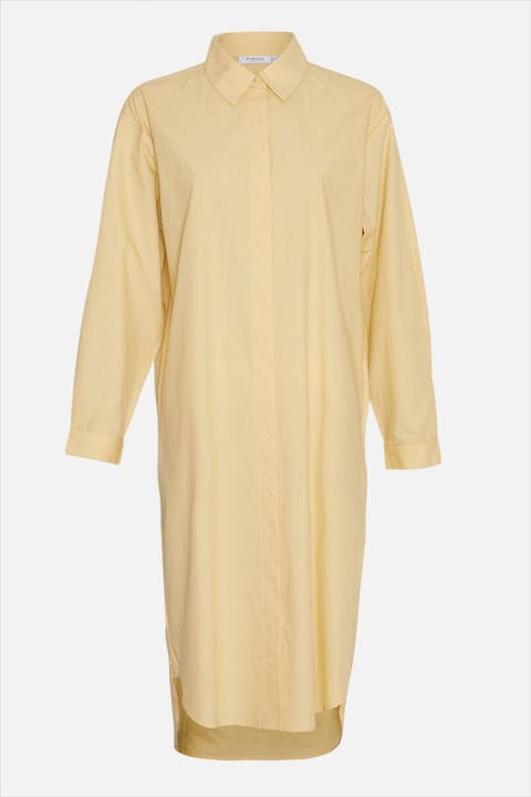 MOSS COPENHAGEN - Gele Haddis Long Shirt hemdjurk