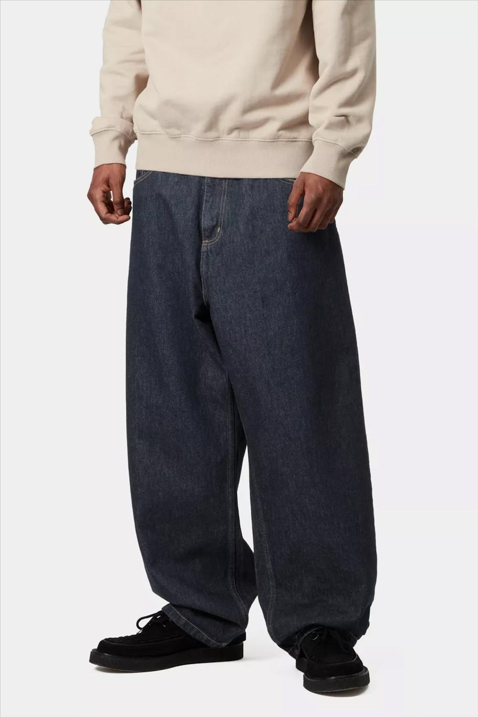 Carhartt WIP - Donkerblauwe Brandon jeans