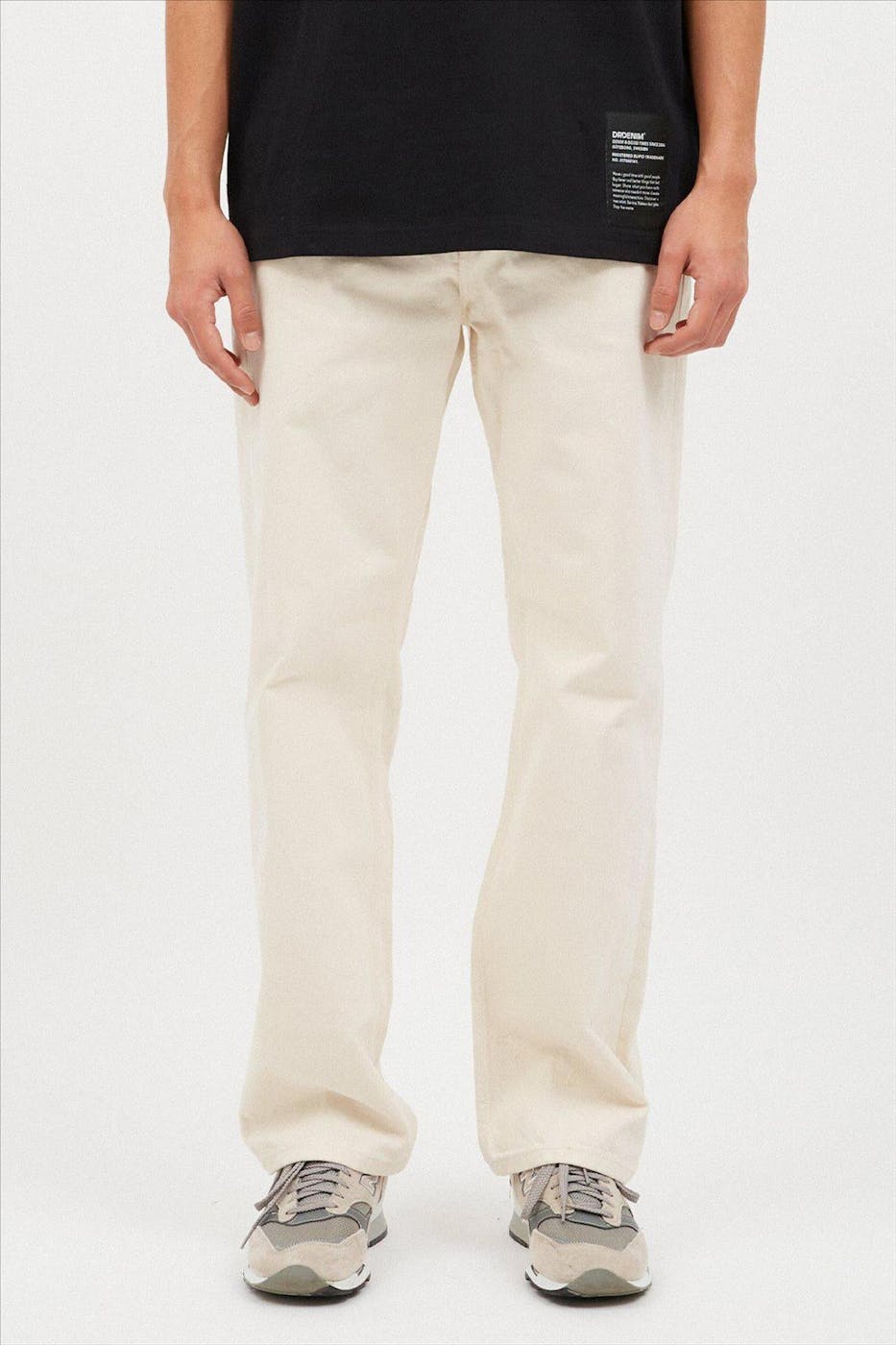 Dr. Denim - Ecru Omar Relaxed Wide jeans