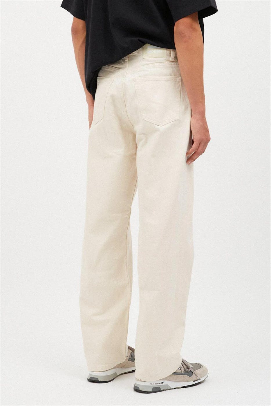 Dr. Denim - Ecru Omar Relaxed Wide jeans
