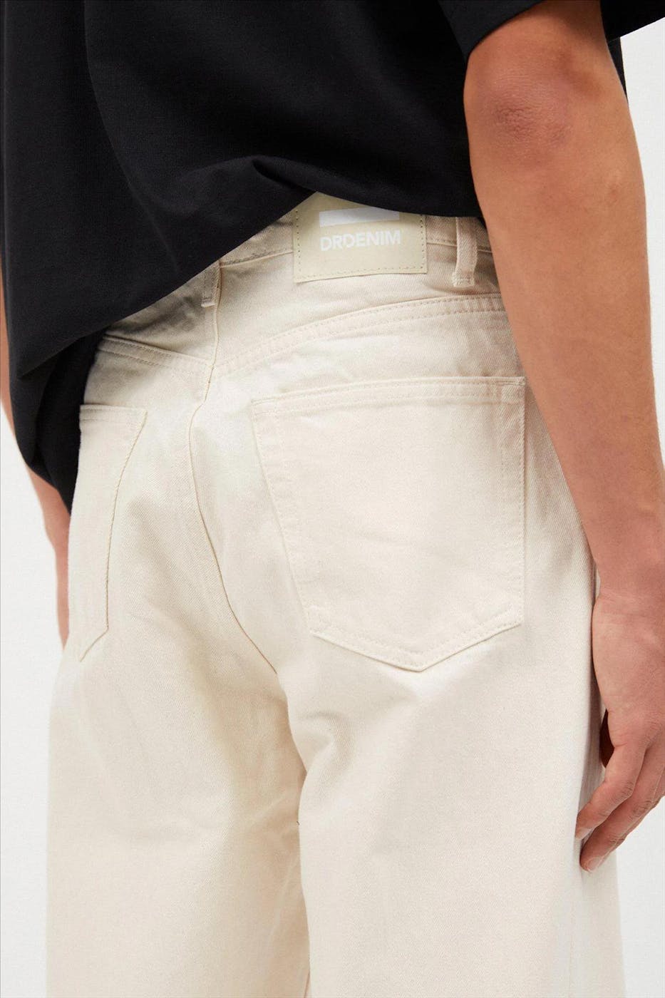 Dr. Denim - Ecru Omar Relaxed Wide jeans