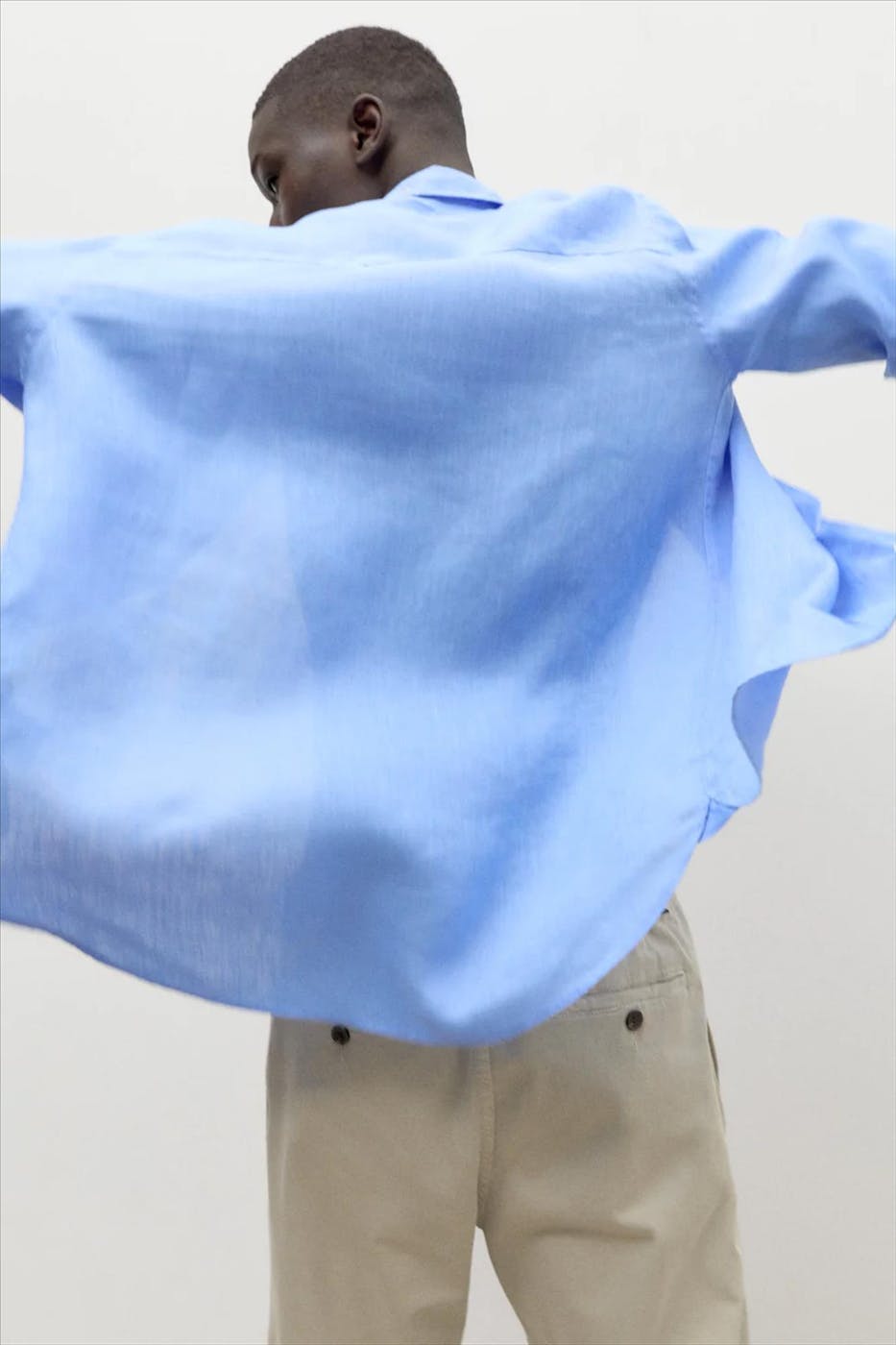 ECOALF - Blauw Malibu hemd