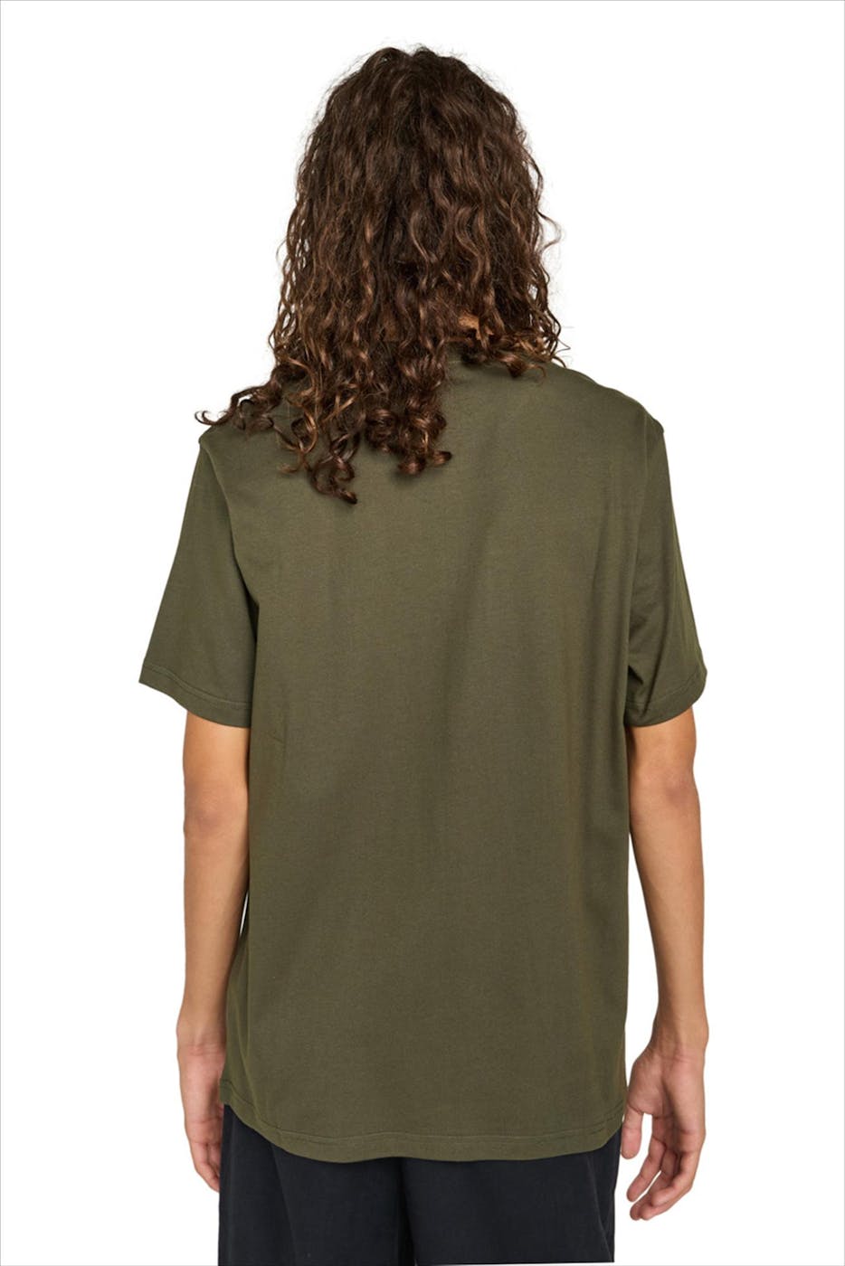 Element - Kaki Icon Embroidery T-shirt