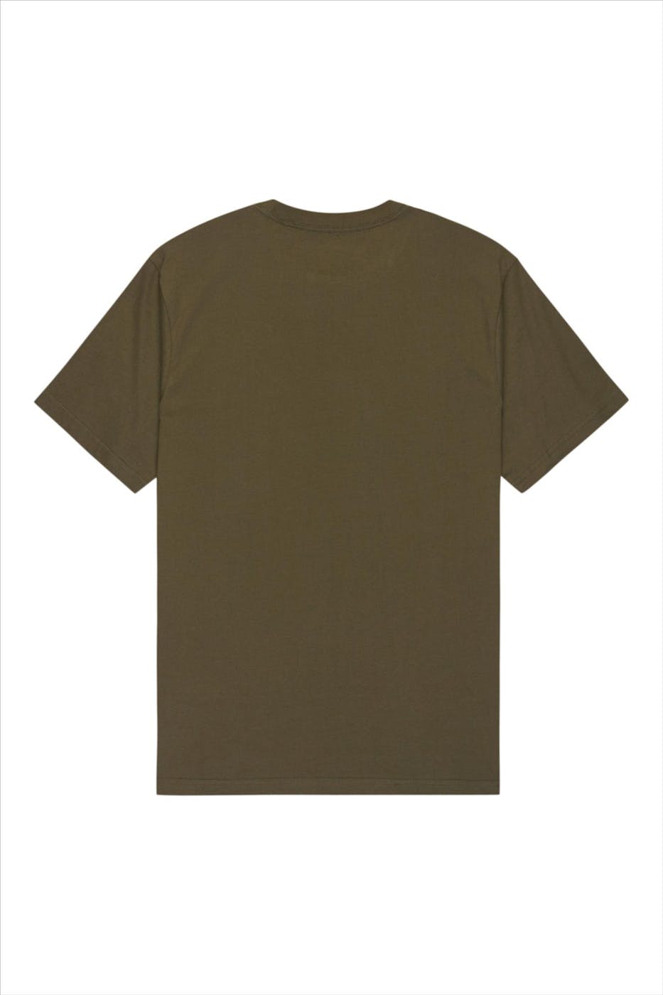 Element - Kaki Icon Embroidery T-shirt