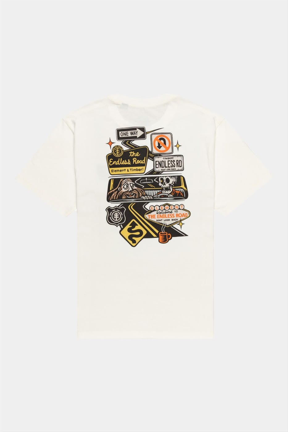 Element - Ecru Timber Signs T-shirt