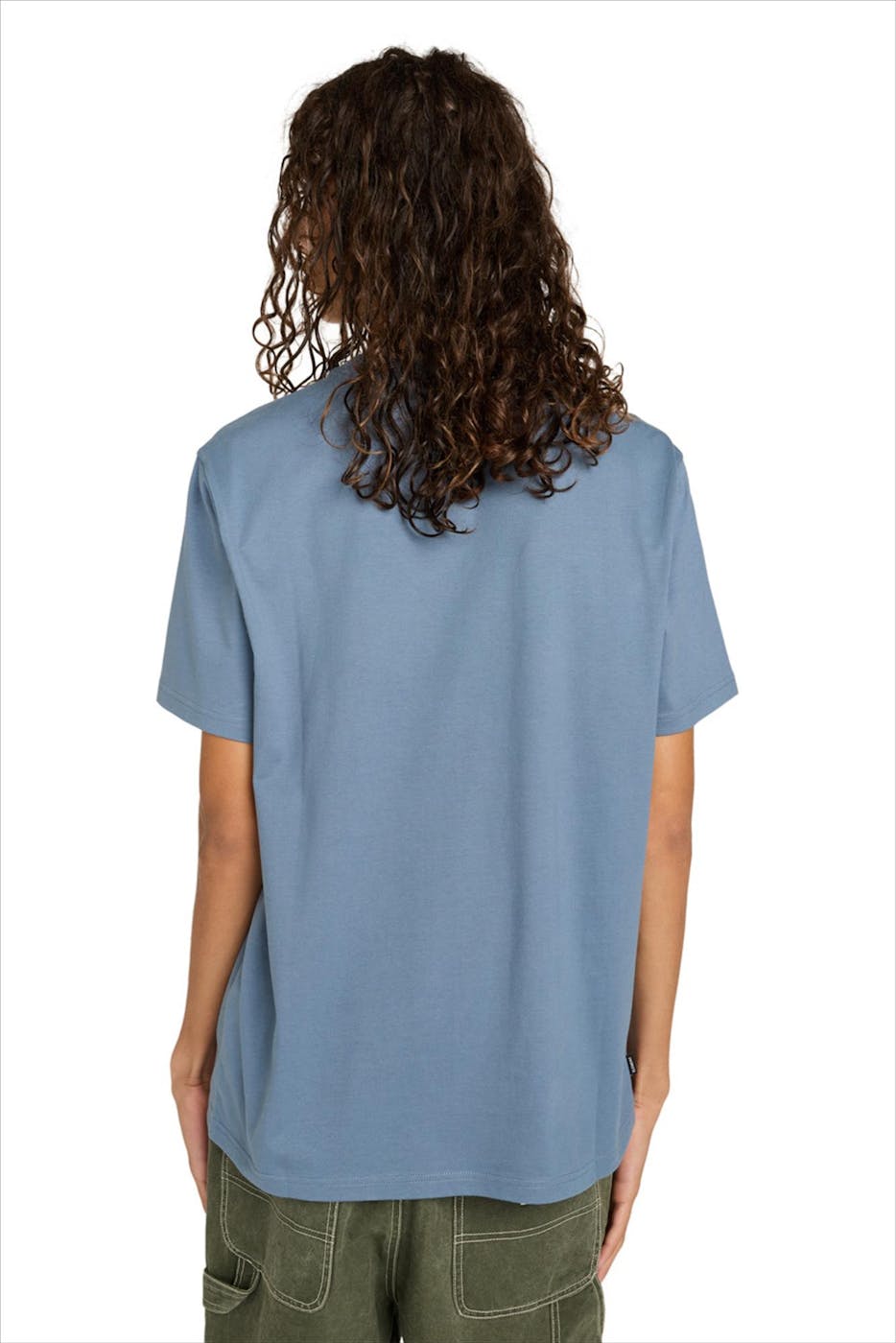 Element - Blauwe Icon Embroidery T-shirt