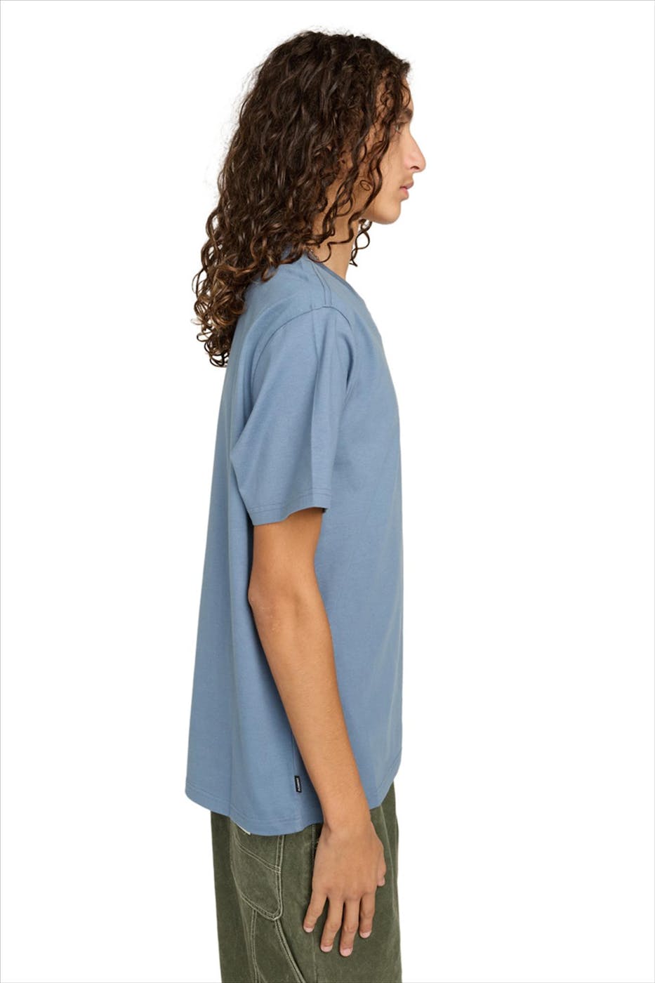 Element - Blauwe Icon Embroidery T-shirt