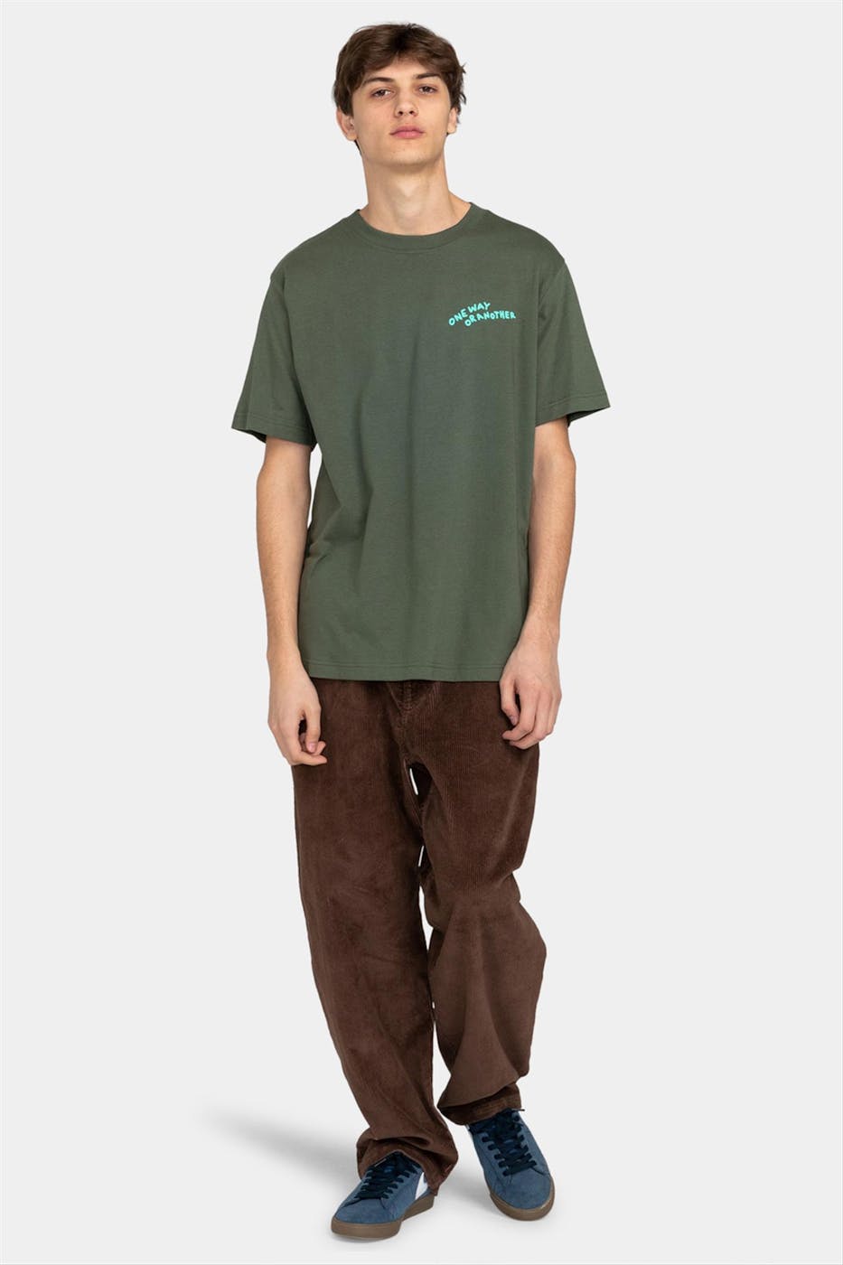 Element - Groene One Way T-shirt
