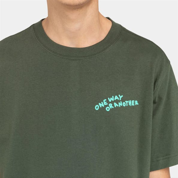 Element - Groene One Way T-shirt