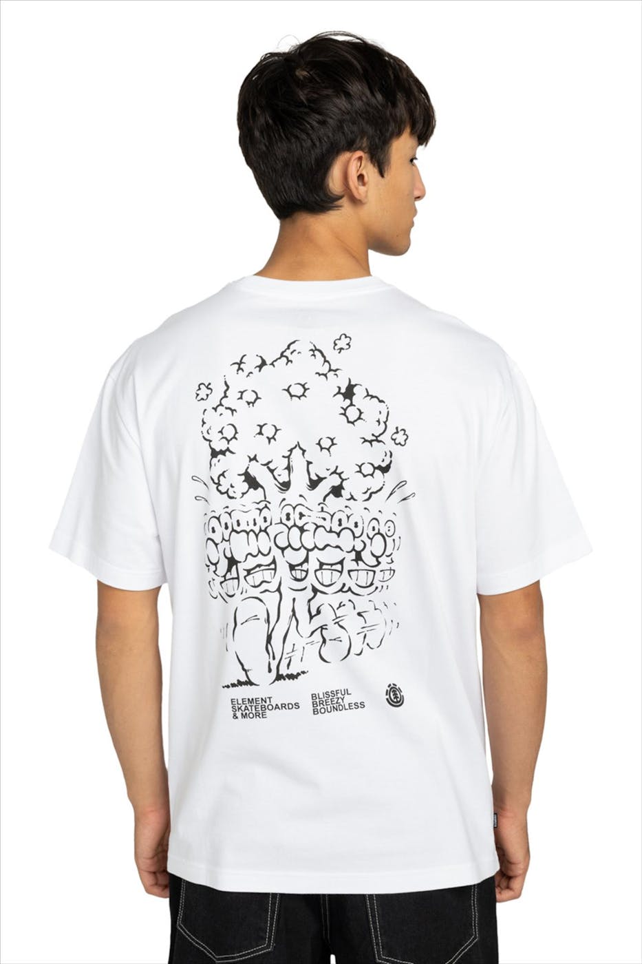 Element - Witte skateboard & moreT-shirt
