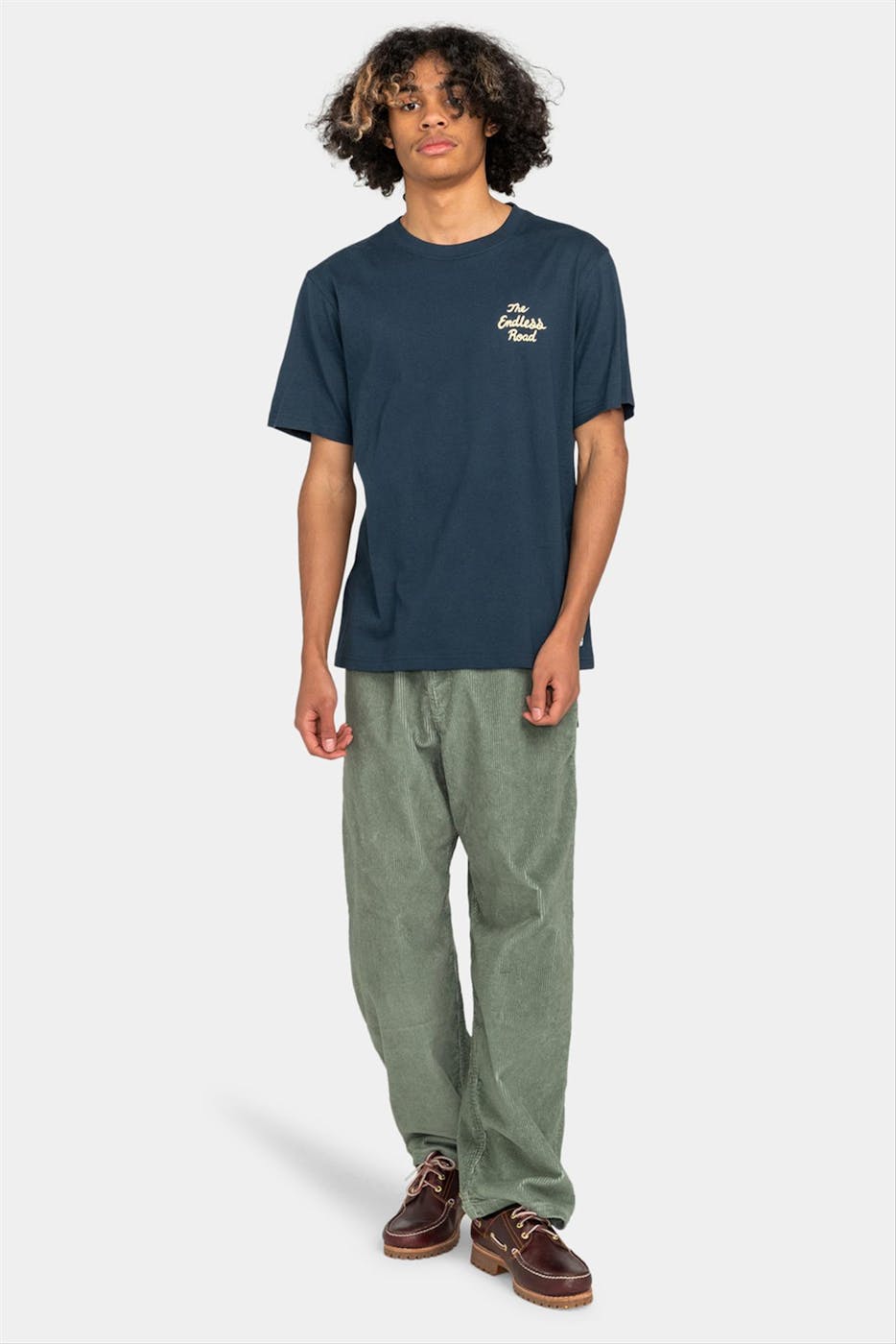 Element - Donkerblauwe Timber Novel T-shirt