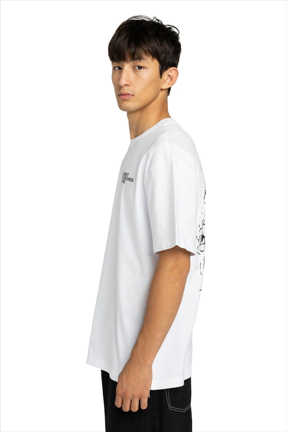 Element - Witte skateboard & moreT-shirt