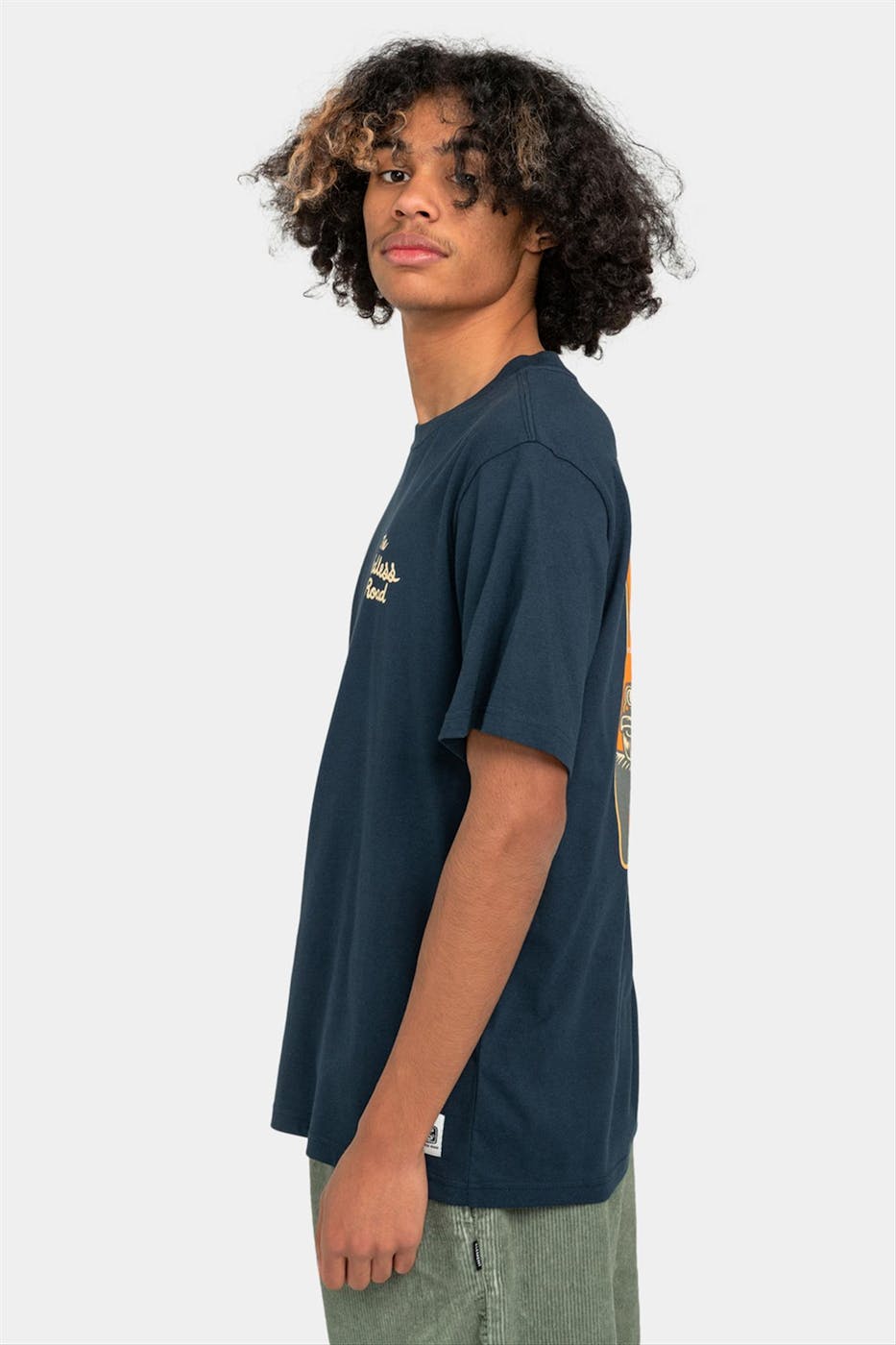 Element - Donkerblauwe Timber Novel T-shirt