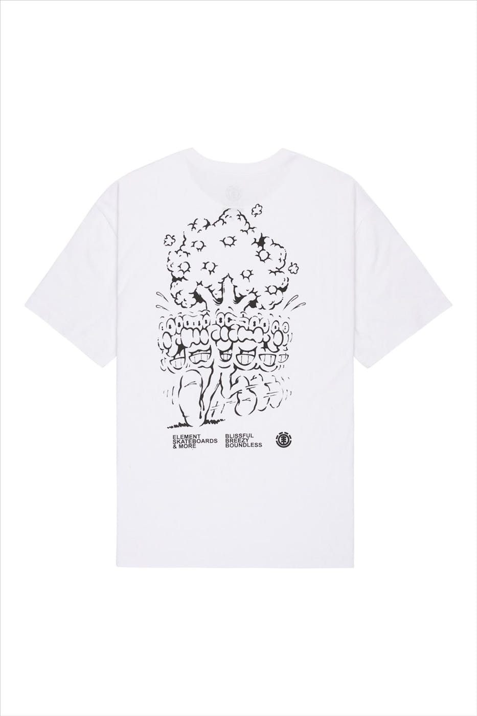 Element - Witte skateboard & moreT-shirt