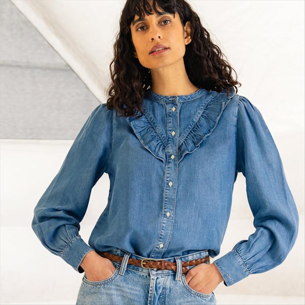 Levi's - Blauwe Carinna blouse