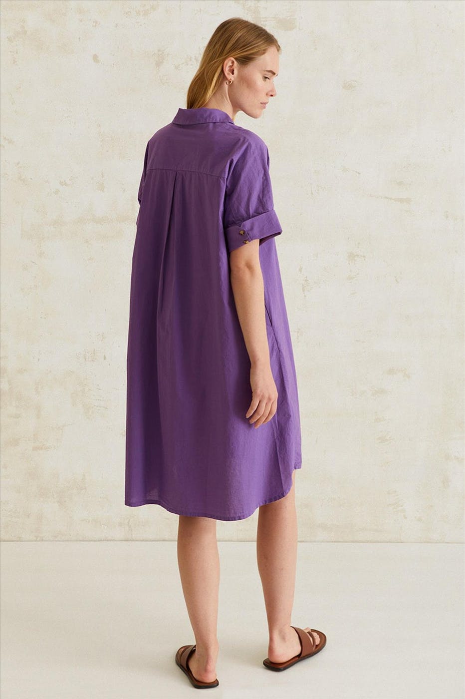 YERSE - Paars Oversized kleed