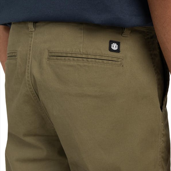 Element - Taupe Howland Classic chino short