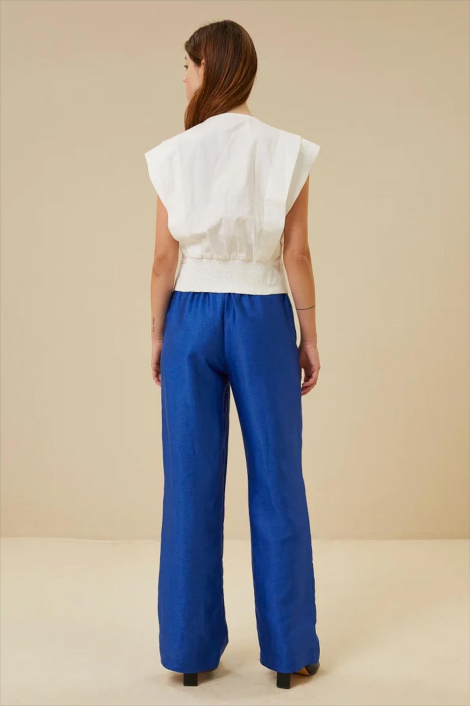 BY BAR - Witte Cathy Poplin blouse