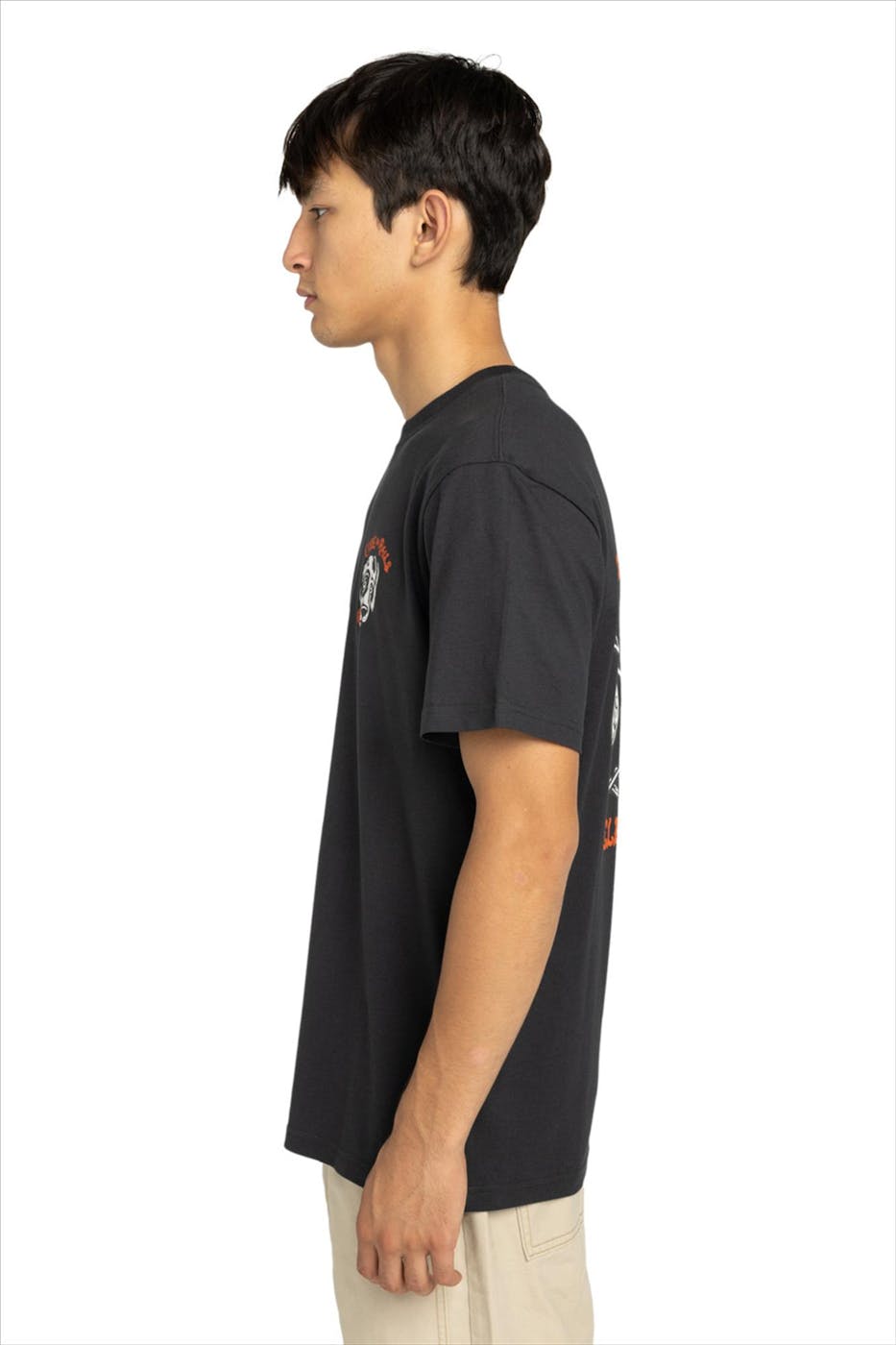 Element - Donkergrijze Timber Hobos T-shirt