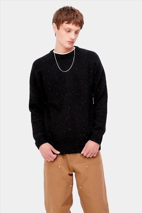 Carhartt WIP - Zwarte Anglistic sweater