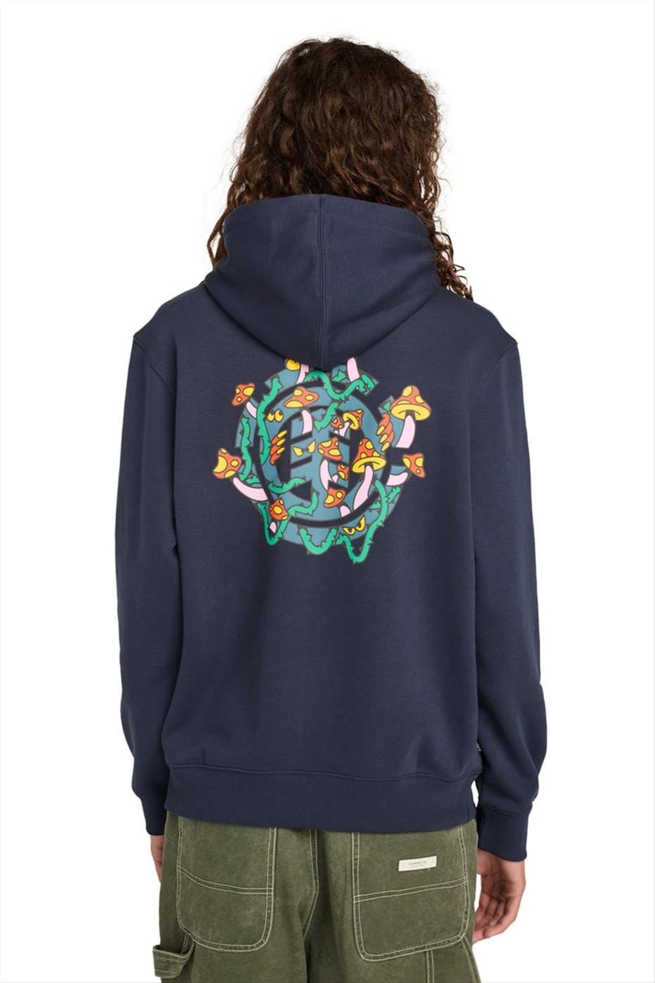 Element - Donkerblauwe Midnight hoodie