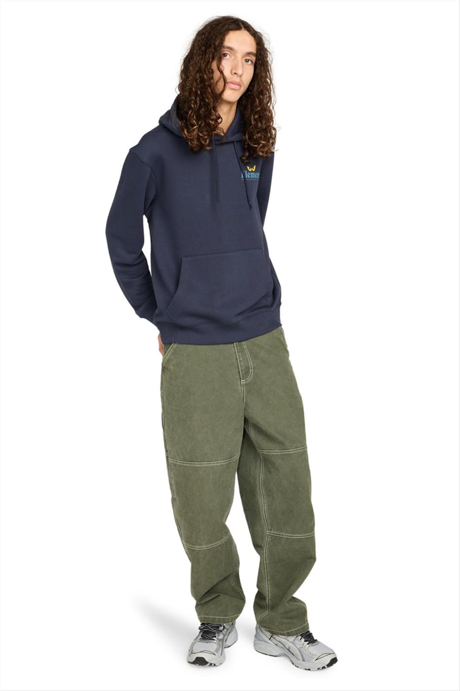 Element - Donkerblauwe Midnight hoodie