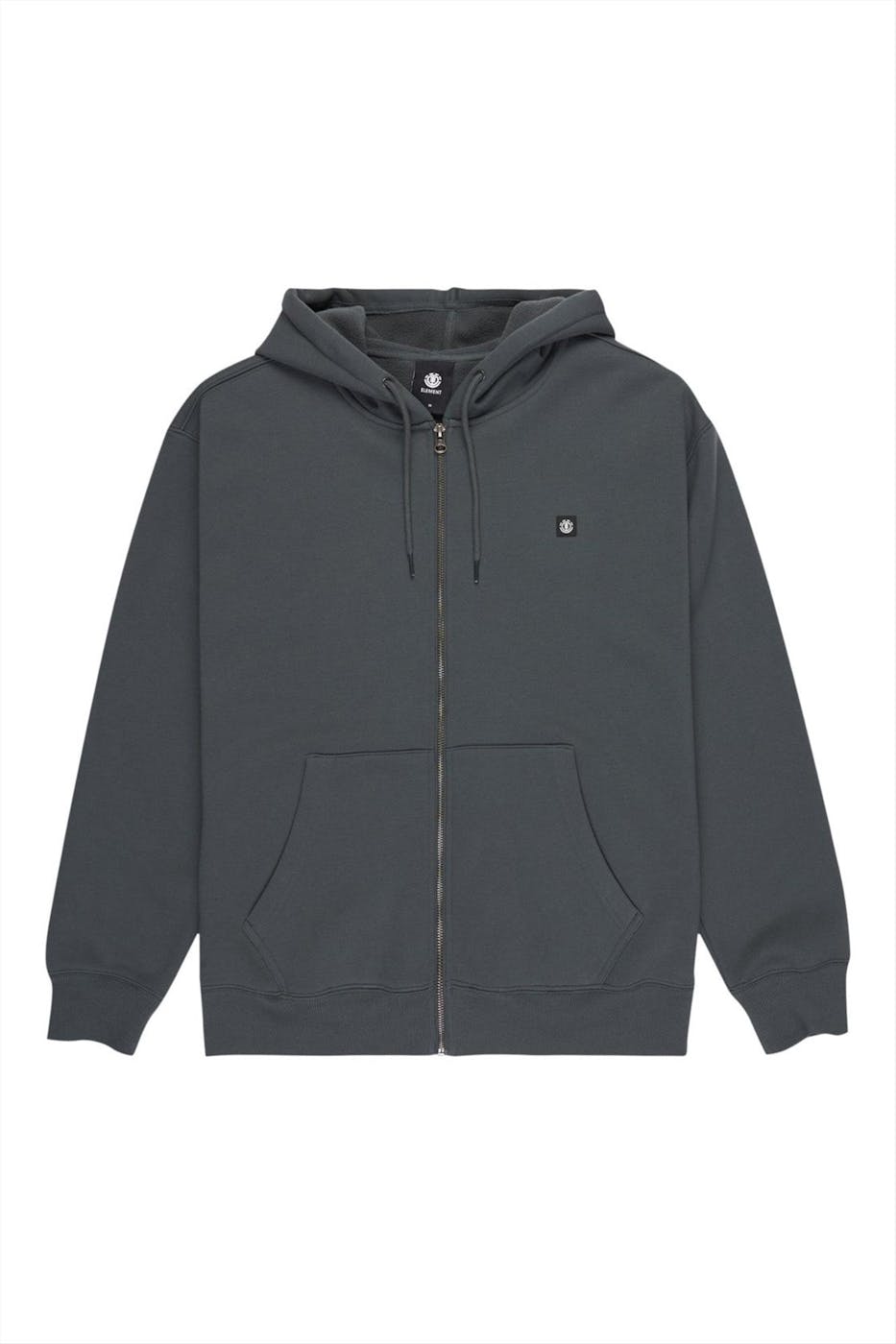 Element - Grijsgroene Icon Rain zip hoodie