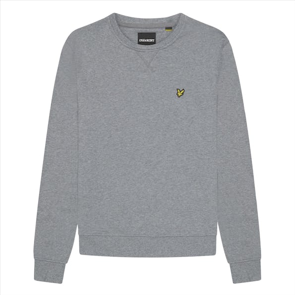 Lyle & Scott - Grijze Crew Neck sweater