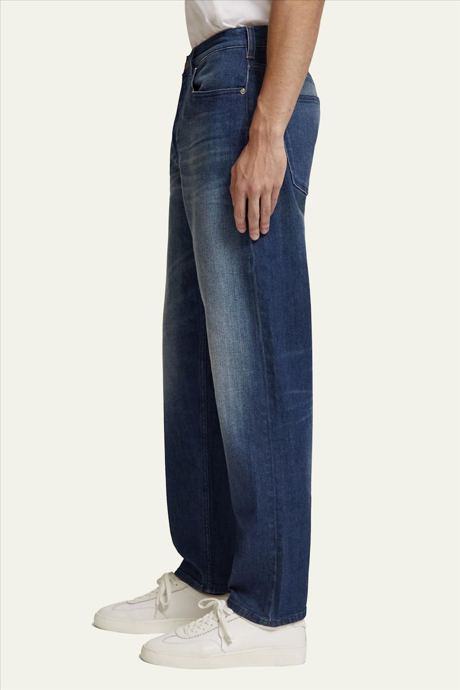 Scotch & Soda - Donkerblauwe The Drop jeans