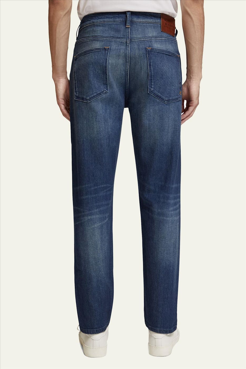 Scotch & Soda - Donkerblauwe The Drop jeans