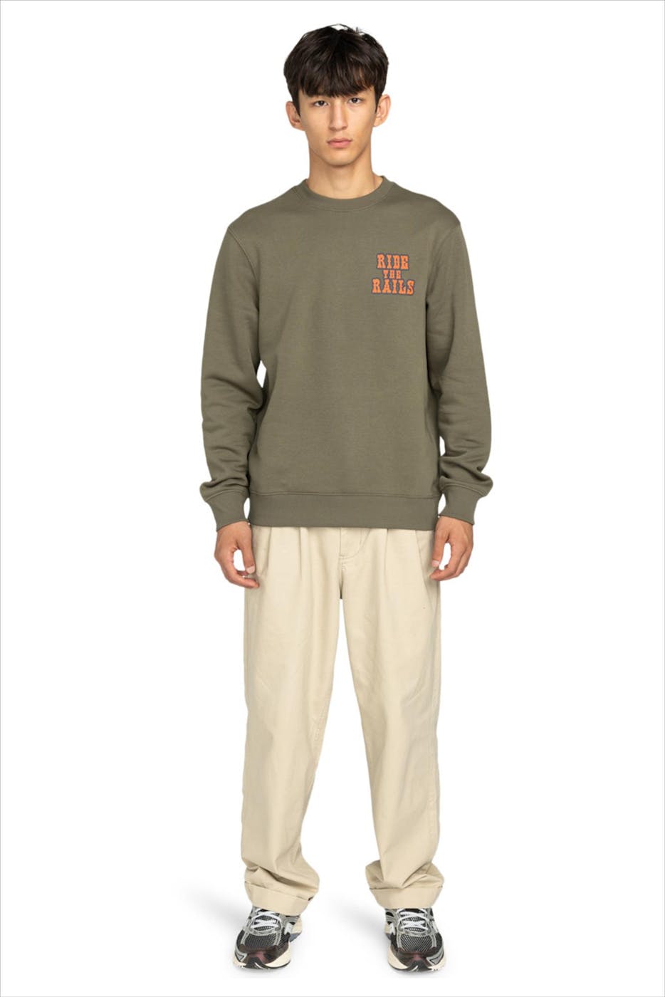 Element - Kaki Timber sweater