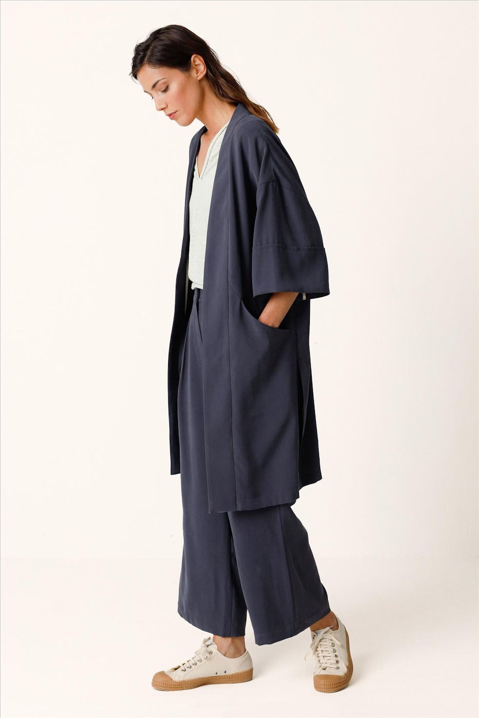 SkunkFunk - Donkergrijze Balere jas