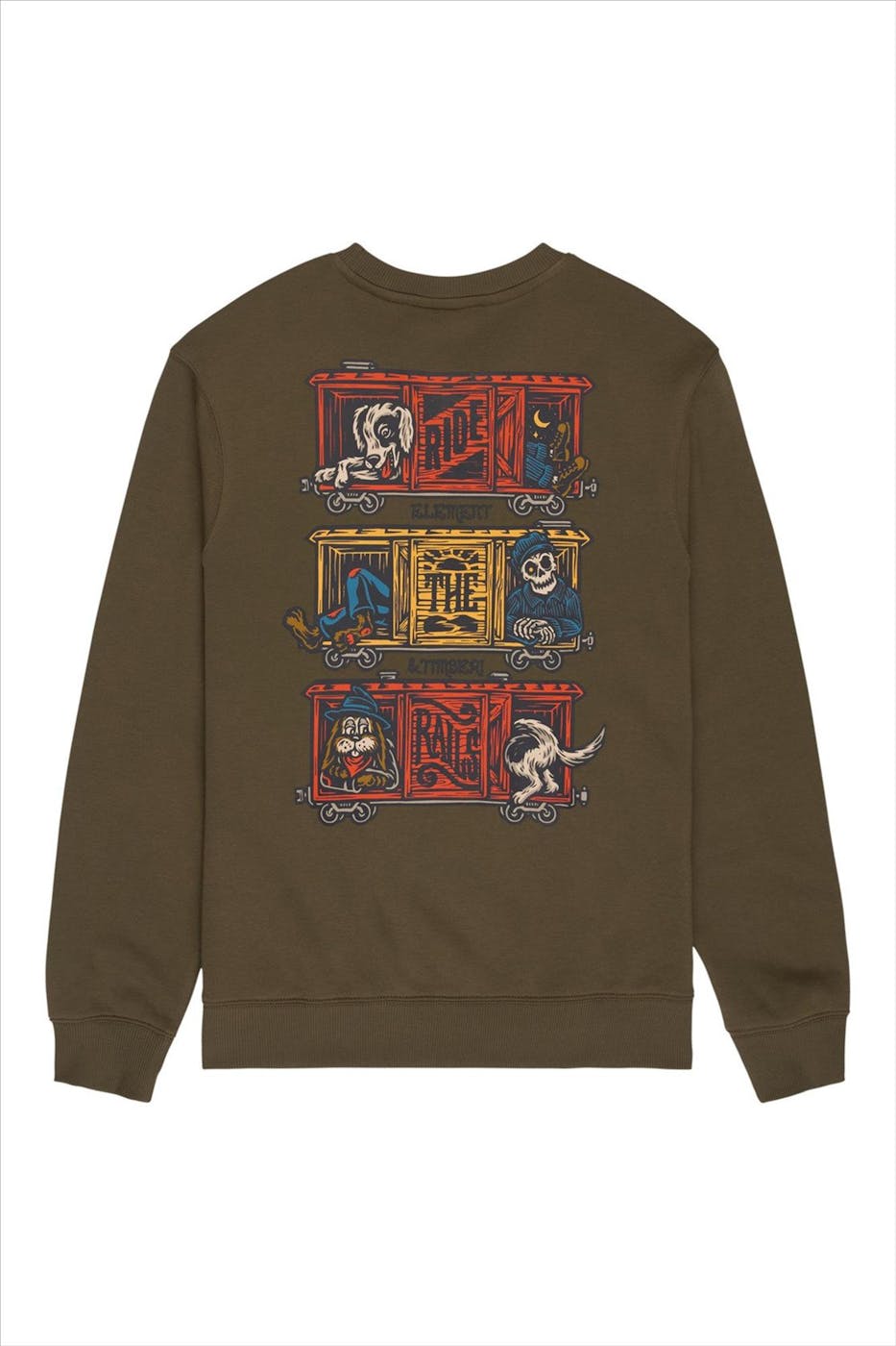Element - Kaki Timber sweater