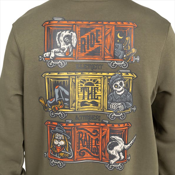 Element - Kaki Timber sweater