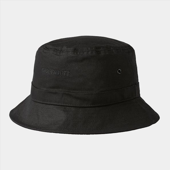 Carhartt WIP - Zwarte Script bucket hat