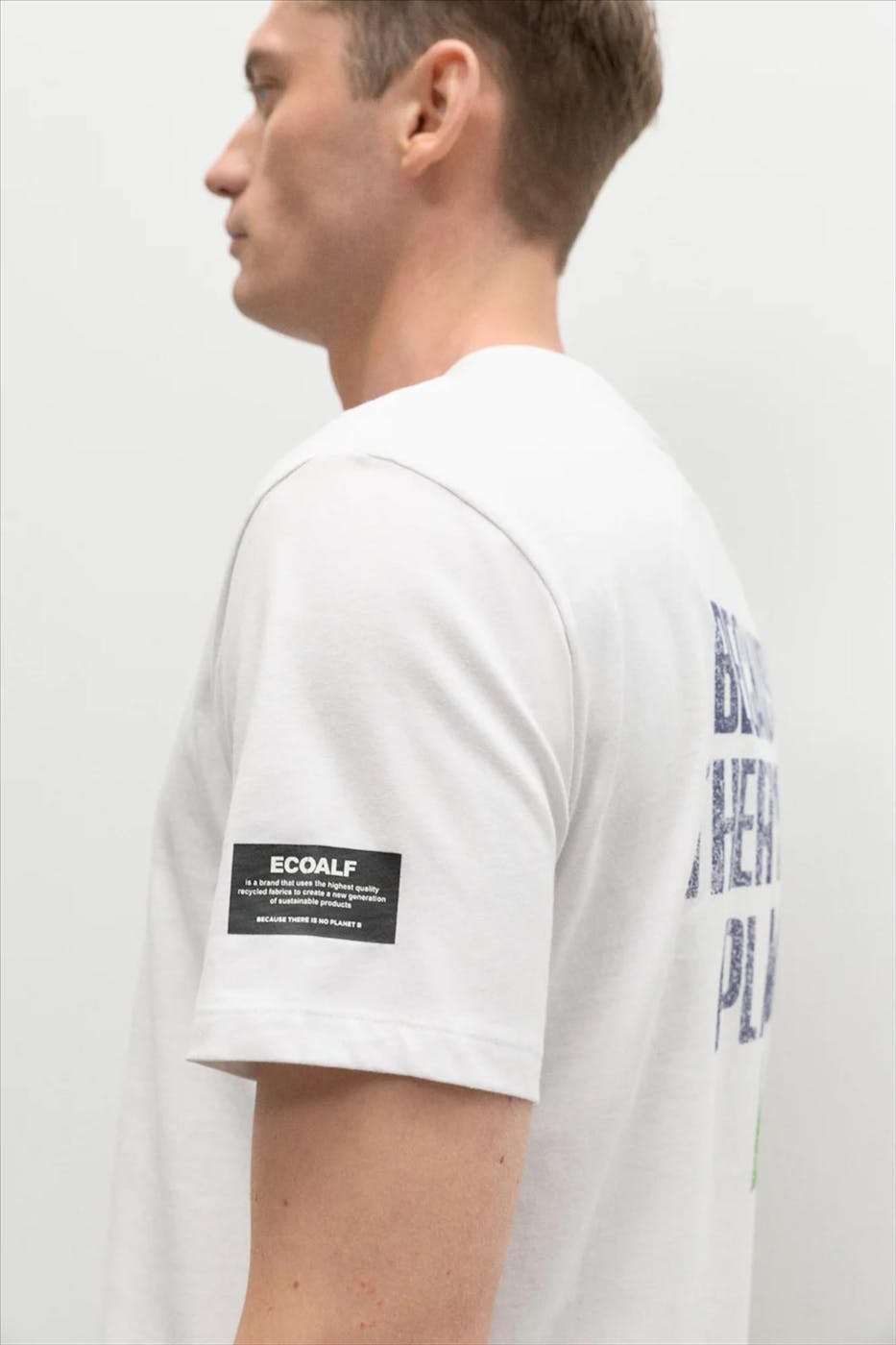 ECOALF - Witte Mina Back T-shirt
