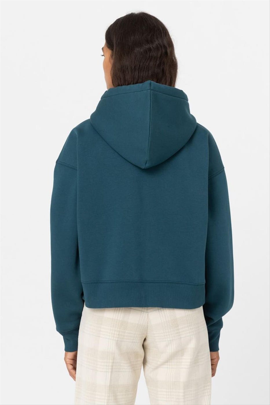 Dickies - Groenblauwe Oakport Zip hoodie