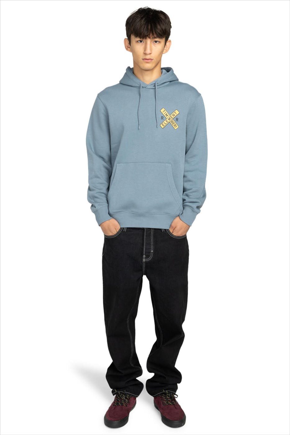 Element - Lichtblauwe Timber Freight Train hoodie