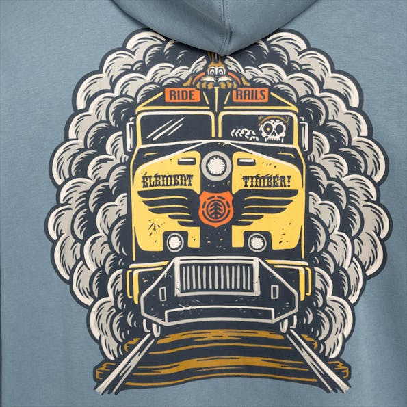Element - Lichtblauwe Timber Freight Train hoodie