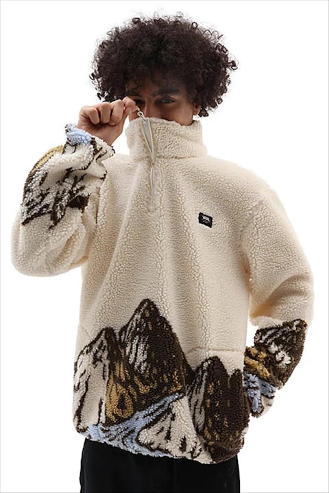 Vans  - Ecru Mountains Teddy sweater