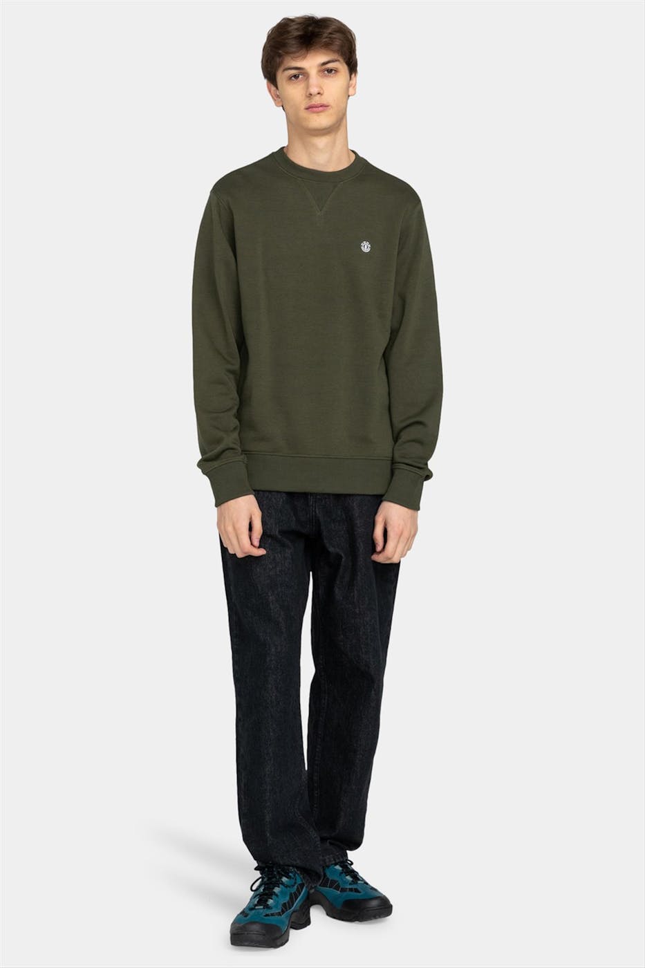 Element - Donkergroene Cornell Classic sweater