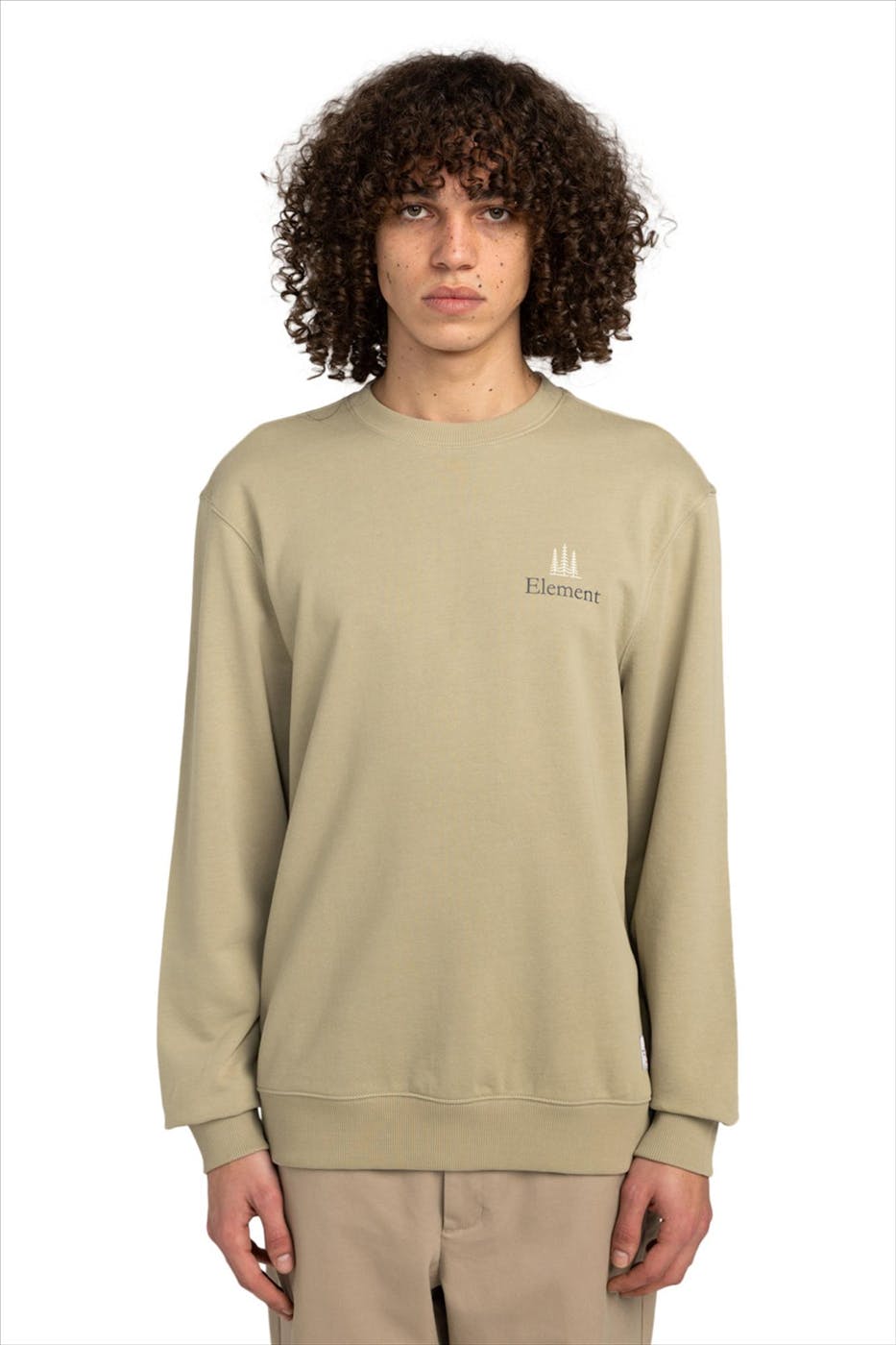 Element - Lichtgroene Remember sweater