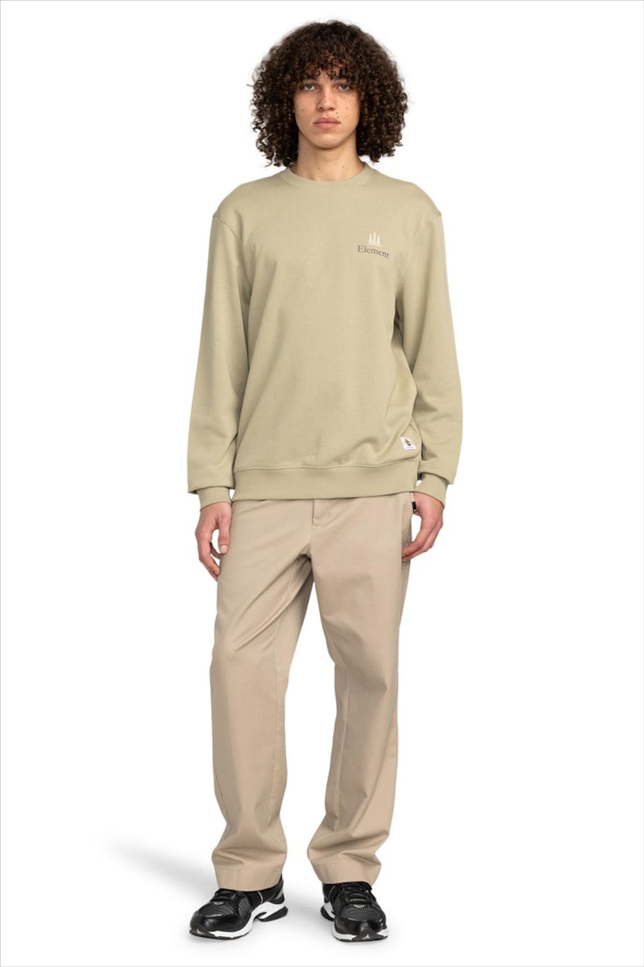 Element - Lichtgroene Remember sweater