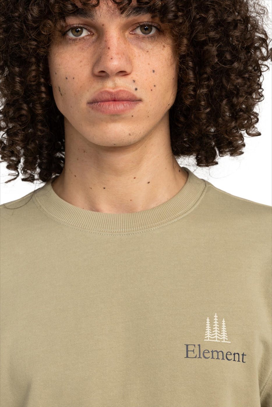 Element - Lichtgroene Remember sweater
