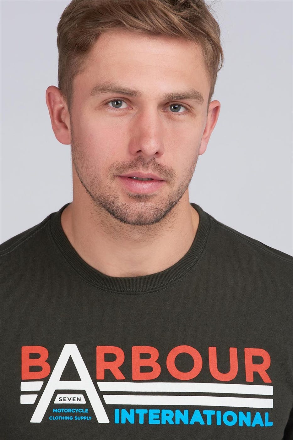 Barbour - Donkergroene Legacy A7 T-shirt