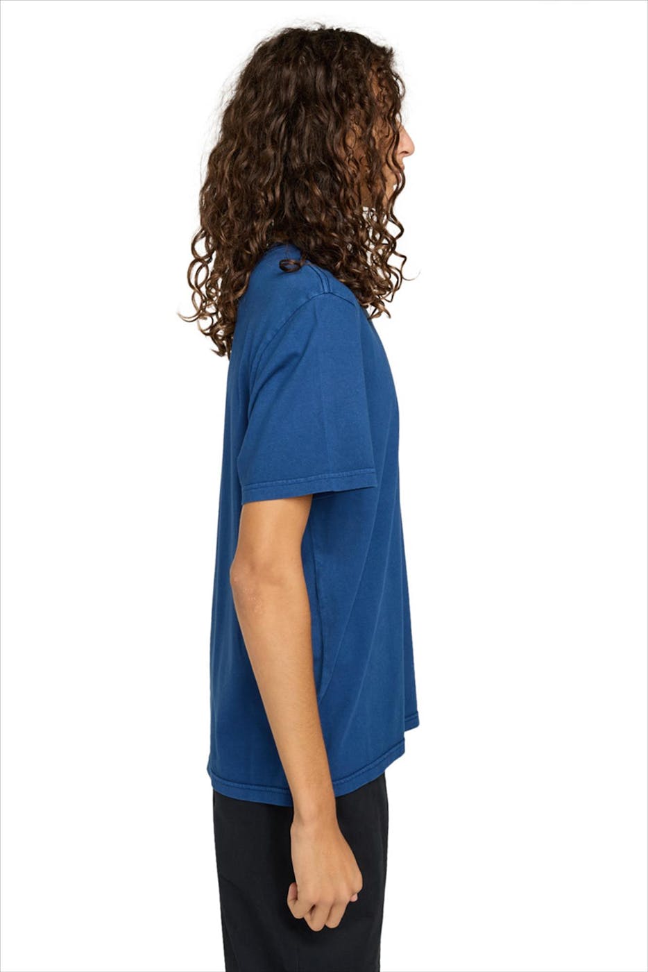Element - Middenblauwe Lowcase Pigment T-shirt
