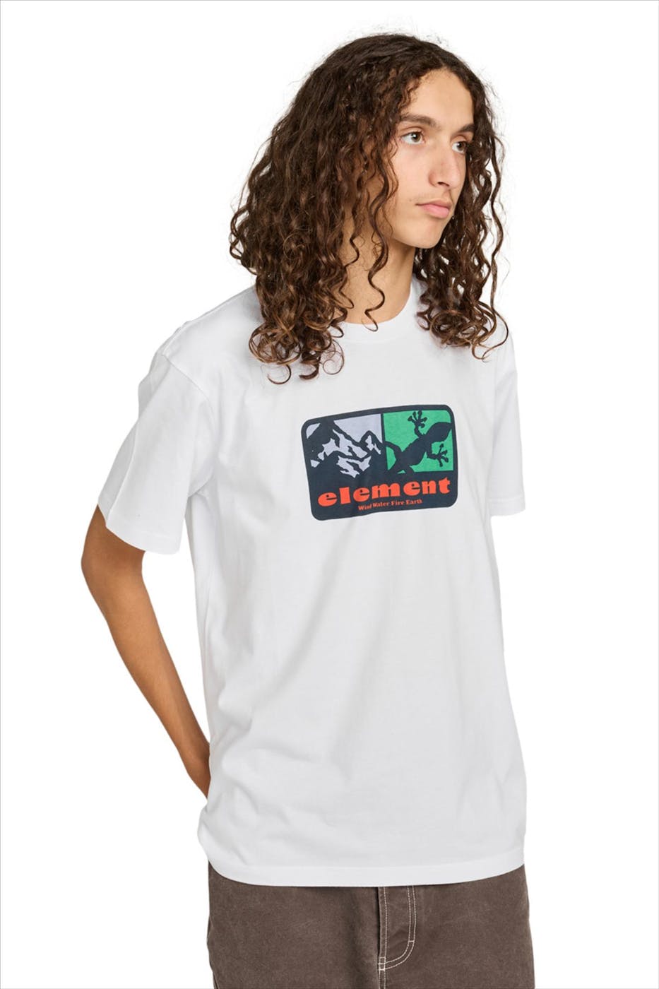 Element - Witte Memory T-shirt