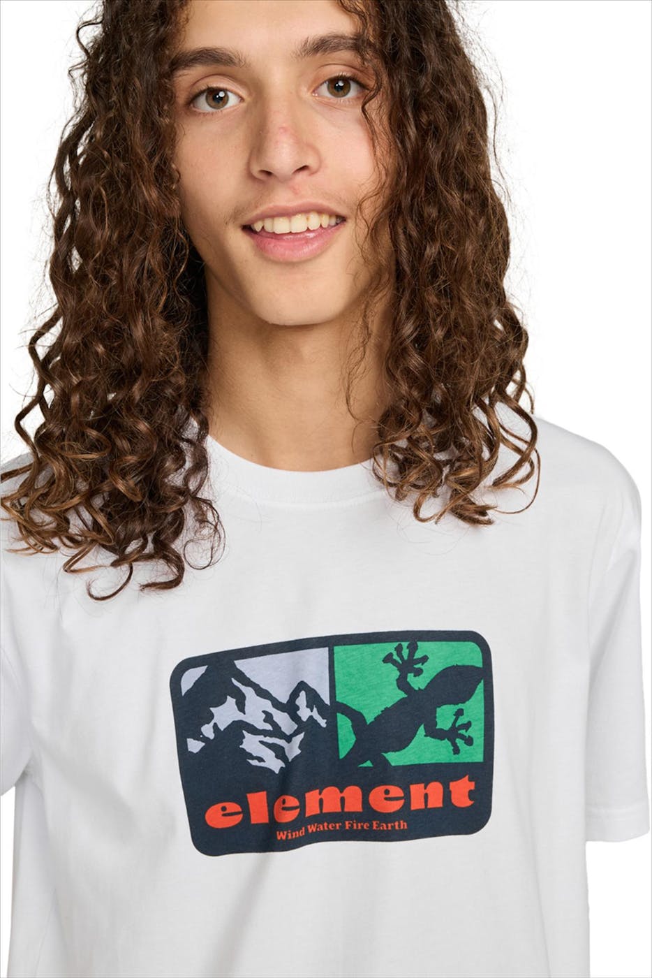 Element - Witte Memory T-shirt